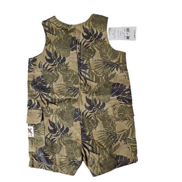 Carters Baby Romper Jungle Print Size 6 Months Little Beach Bum Surf Club - Picture 2 of 8